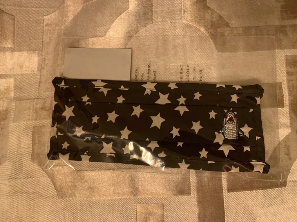 NWT Navy Star With Snarky Mask By Coach photo 1