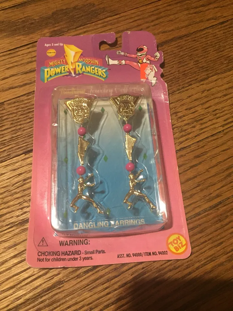 Power Ranger Clip On Earrings photo 1