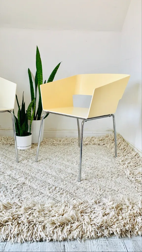 Modernist Trapezoid Chairs photo 1