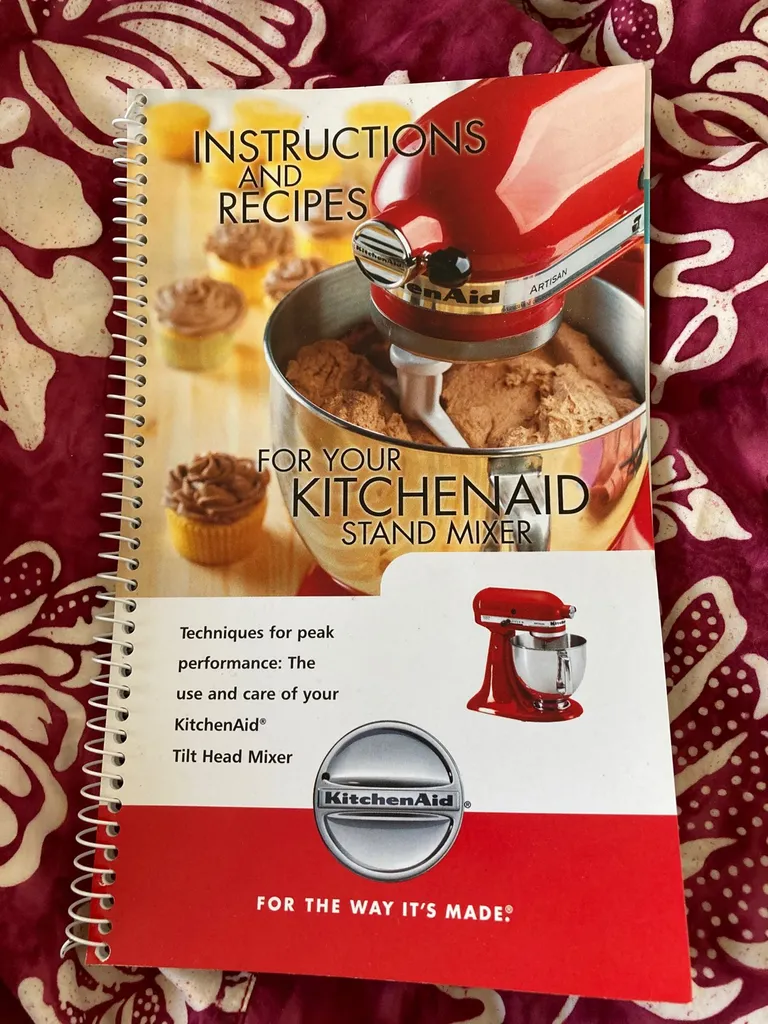 Kitchen aid Instructions/recipe Book (free) photo 1