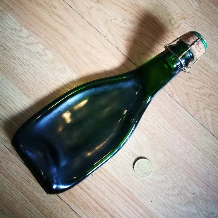 Upcycled Glass Bottle Tray photo 1