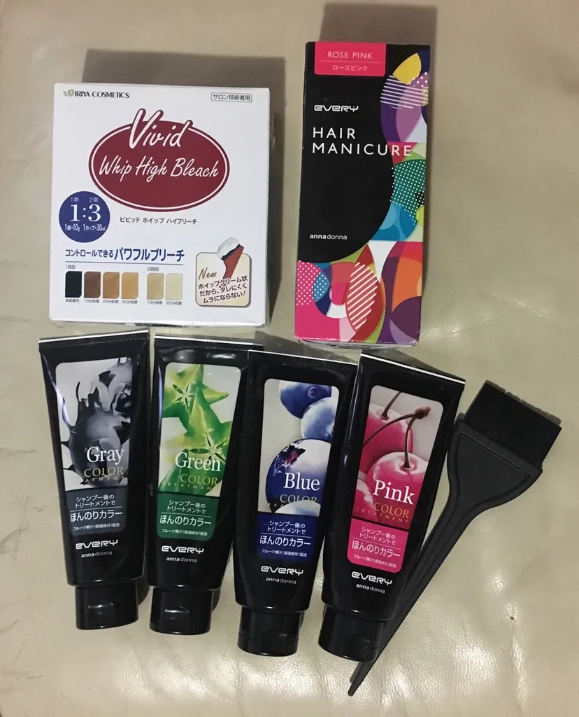 Hair dye products photo 1