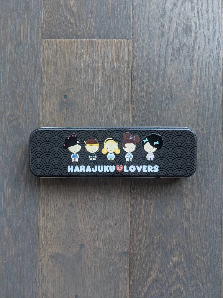 Harajuku Lovers Metal Pencil Case photo 1
