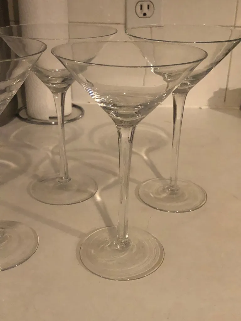 Martini Glasses X 4 photo 1
