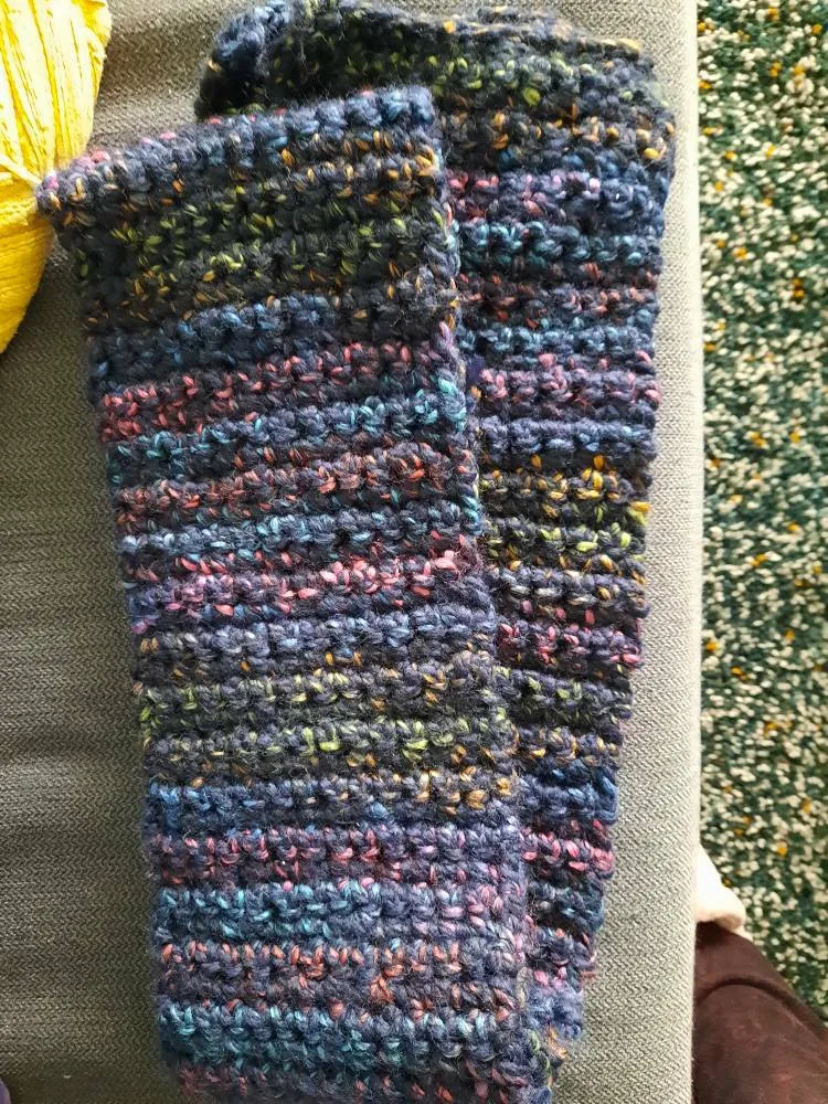 Hand Crocheted Scarf photo 1