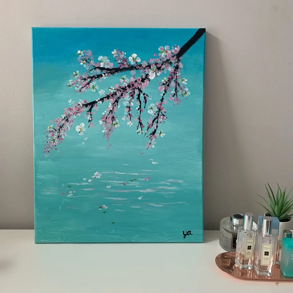 Cherry Blossom Painting photo 1