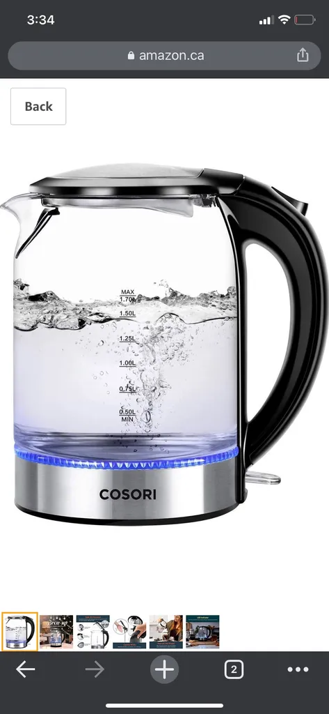 Electric Glass Kettle photo 1