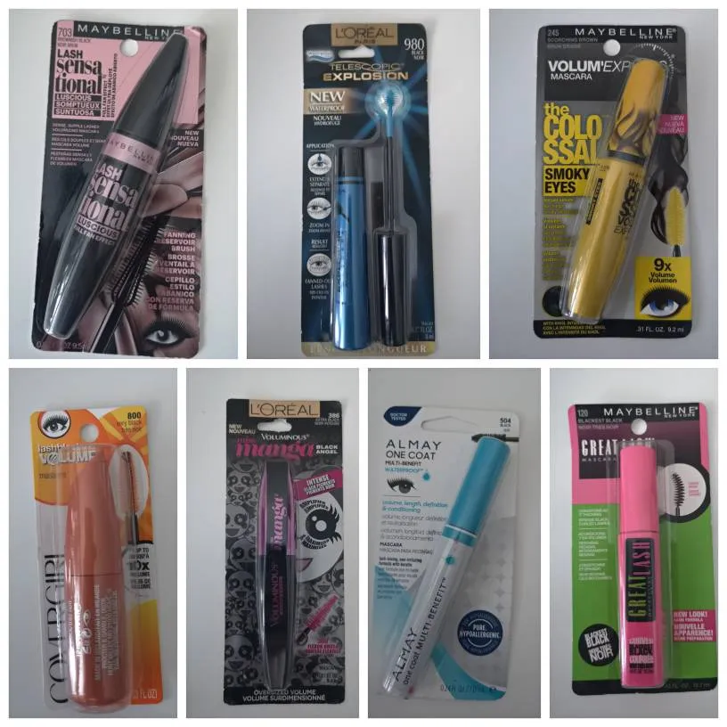L'Oreal, Maybelline, & Almay Mascaras photo 1