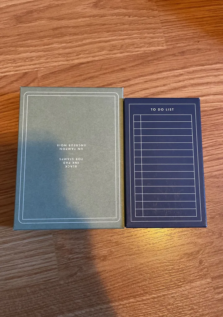 To-Do List Stamp And Black Inkpad photo 1