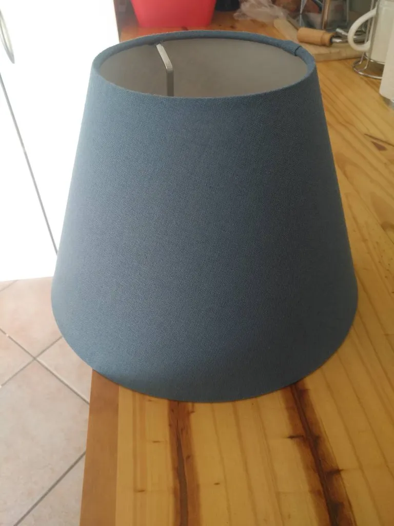 Blue Ikea Lamp Shade photo 1
