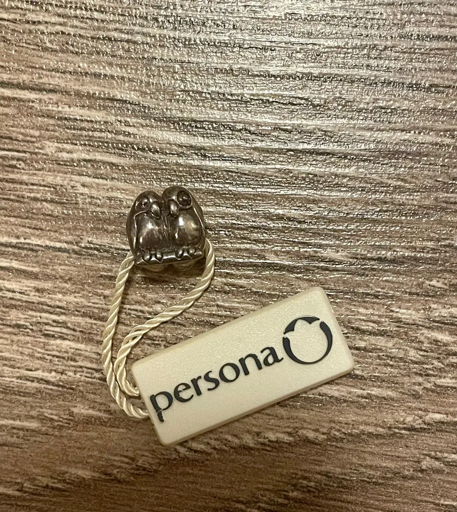 New Sterling Silver Doves Persona Charm! photo 1