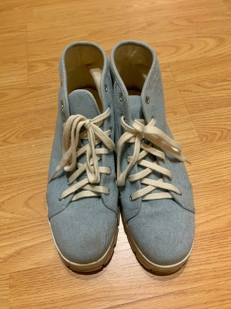 Zara Platform Sneakers, Size 9/Size 40 photo 1