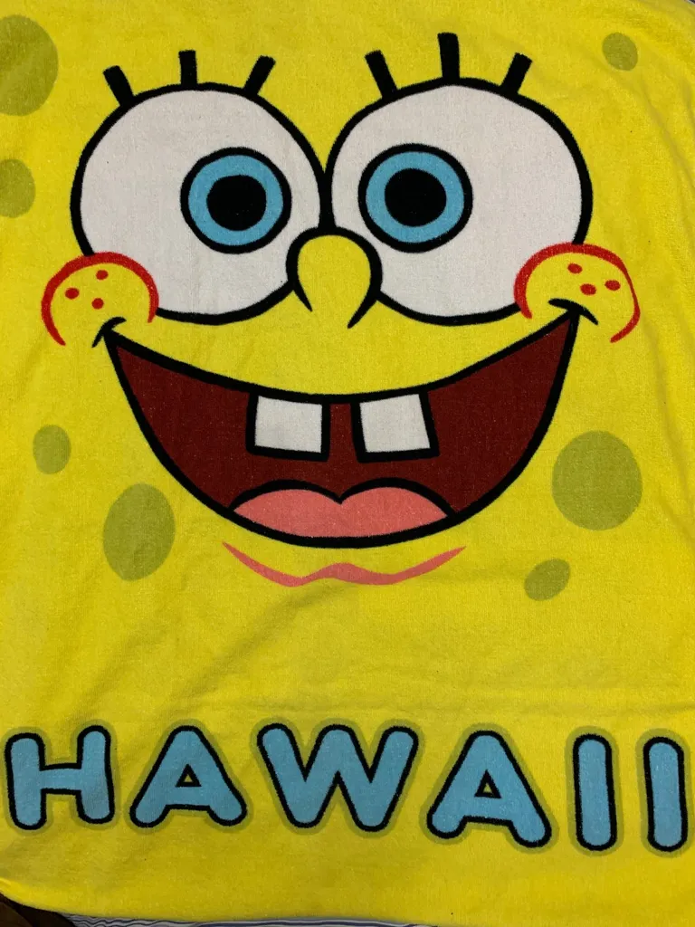 Spongebob towel photo 1