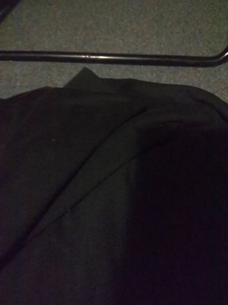 Black Jersey Fabric photo 1