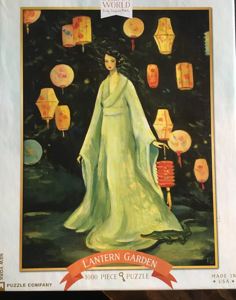 Lantern Garden Puzzle-1000pc photo 1