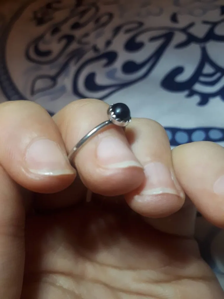 Iolite Ring, Sterling Silver photo 1