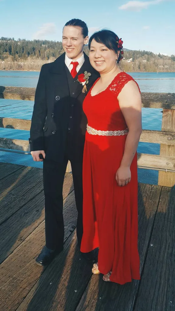 Bright Red Dress photo 1