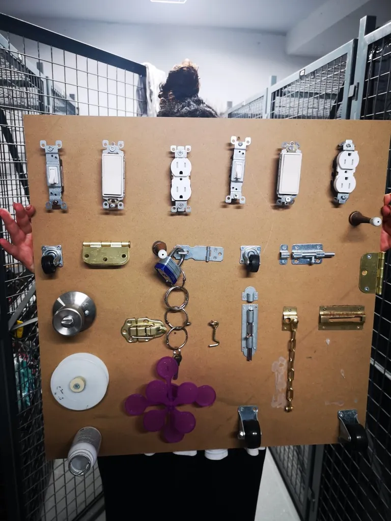 DIY Toddler Busy Board photo 1