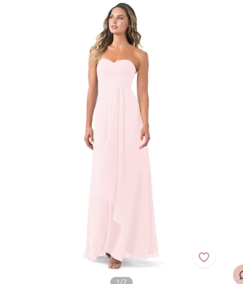 Pink Bridesmaids Dress (small) photo 1