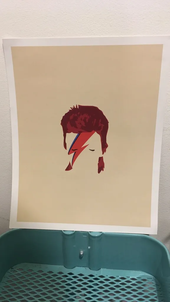 David Bowie Art Print photo 1
