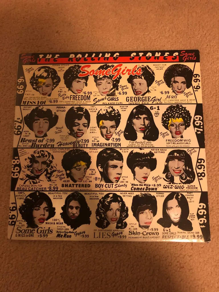The Rolling Stones Song Girls LP photo 1