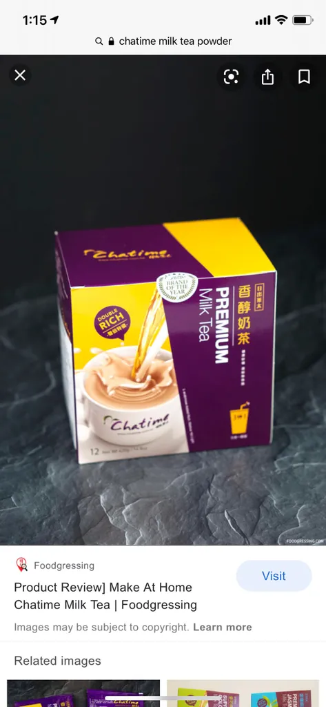 Chatime Instant Milk Tea photo 1