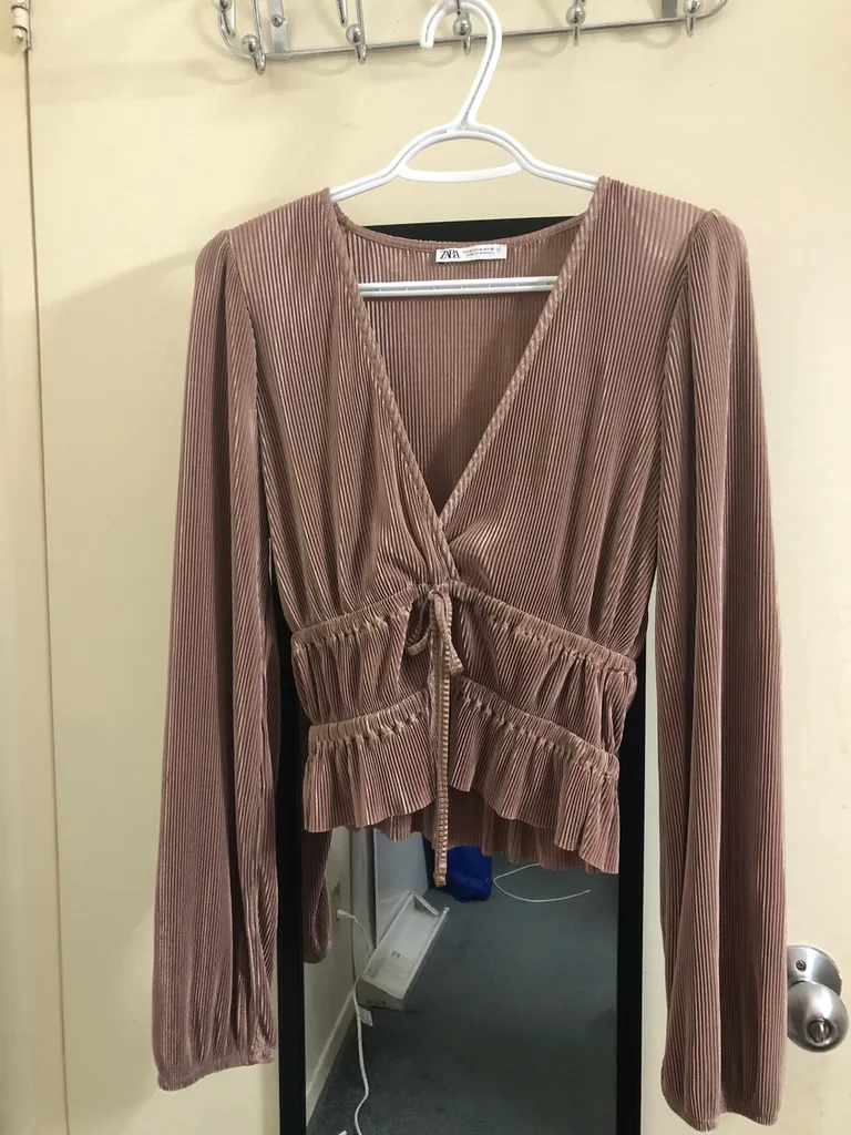 Mauve Zara Top (M) photo 1