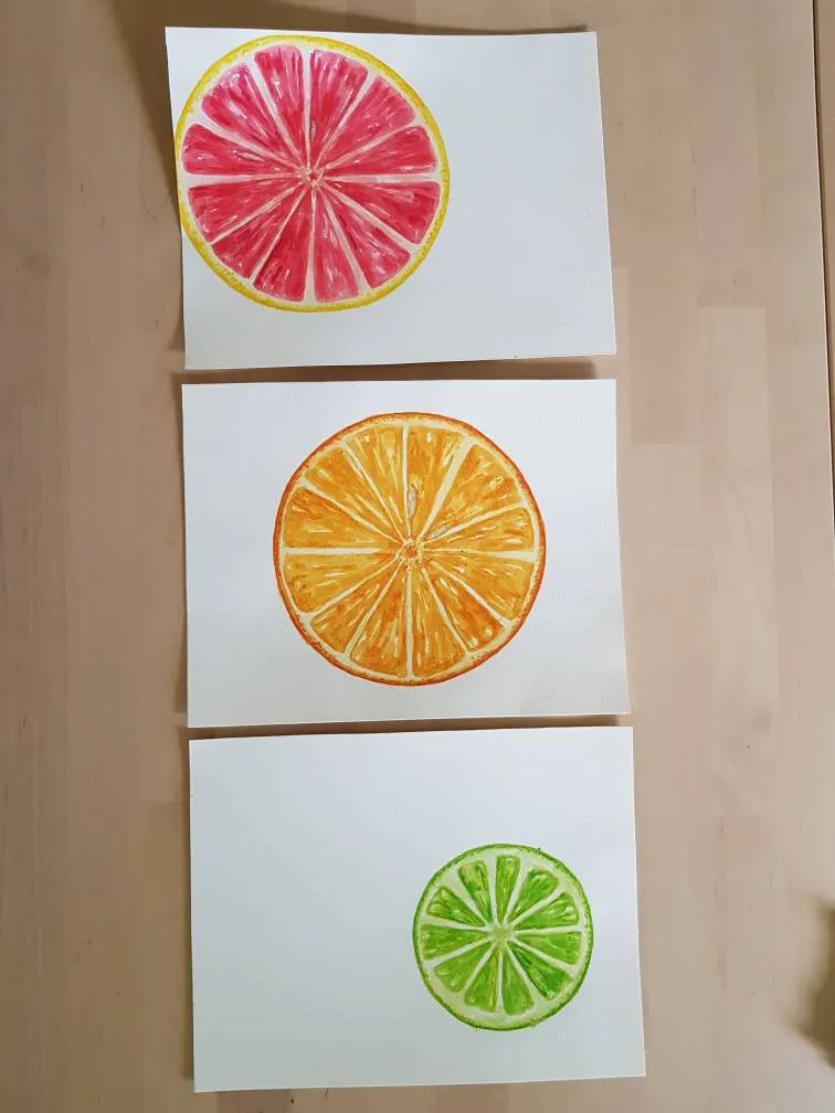 Citrus Watercolour Series photo 1