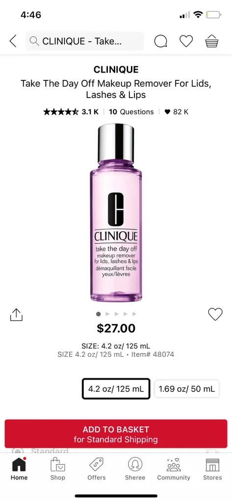 BNIB Clinique Take The Day Off Makeup Remover photo 1