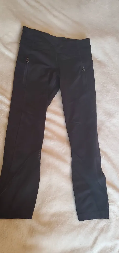 Size 4 Black Lululemon Leggings photo 1