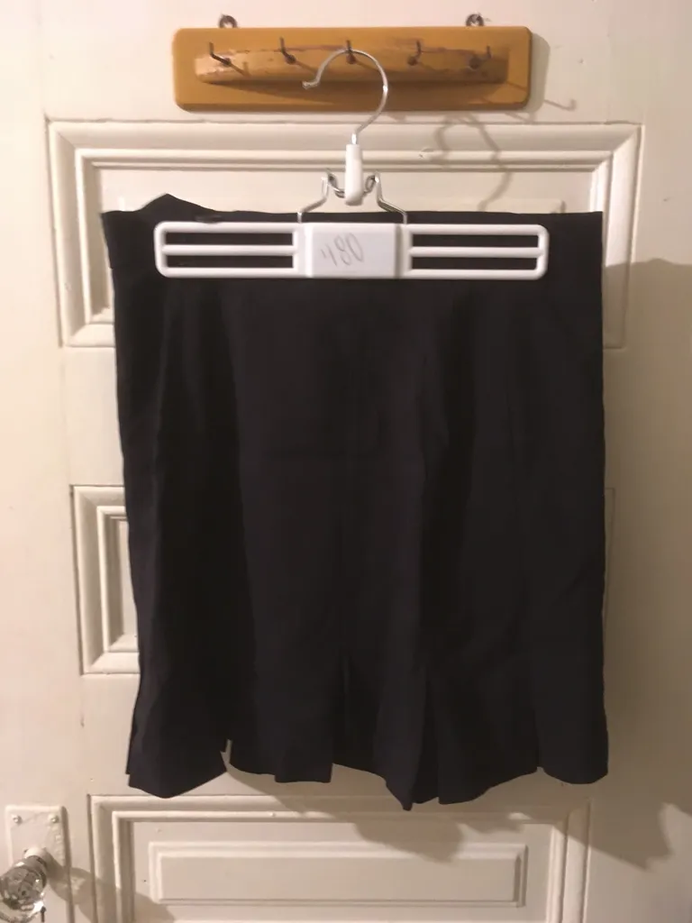 Wool Skirt With Silk Shorts Hidden Inside photo 1