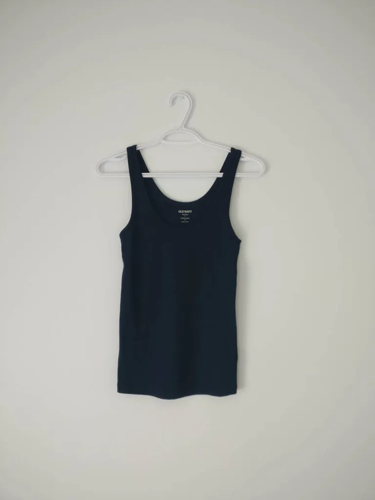 BN Navy Blue Tank Top Size Small photo 1