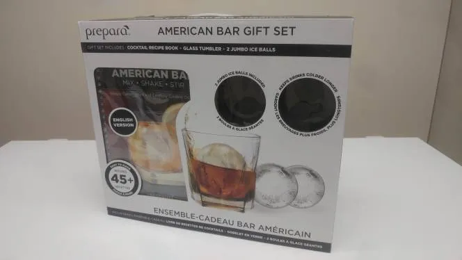 New Cocktail Set With Round Ice Cubes photo 1