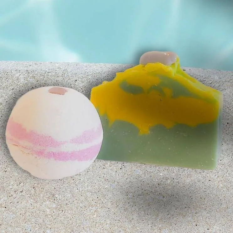 🌸 Pink Quartz Healing Chakra BATHBOMBS And Hemp Chakra Heali... photo 1