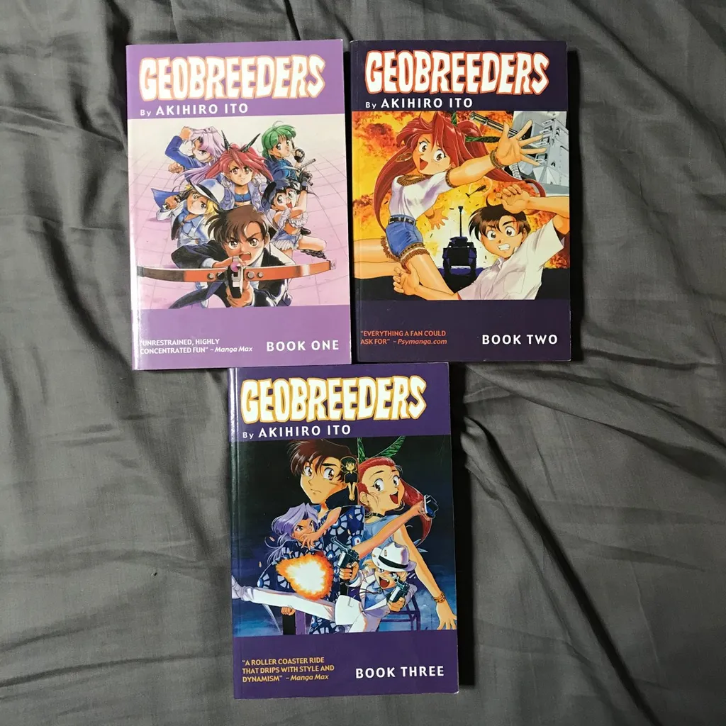 Geobreeders - Manga volumes 1, 2, 3 photo 1