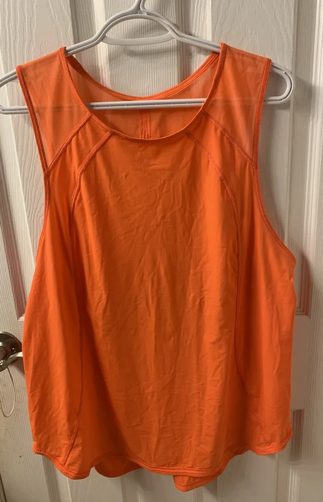 Bright Peach Workout Top XXL photo 1