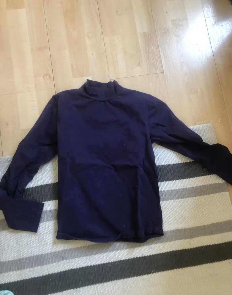 Purple Mock Neck photo 1