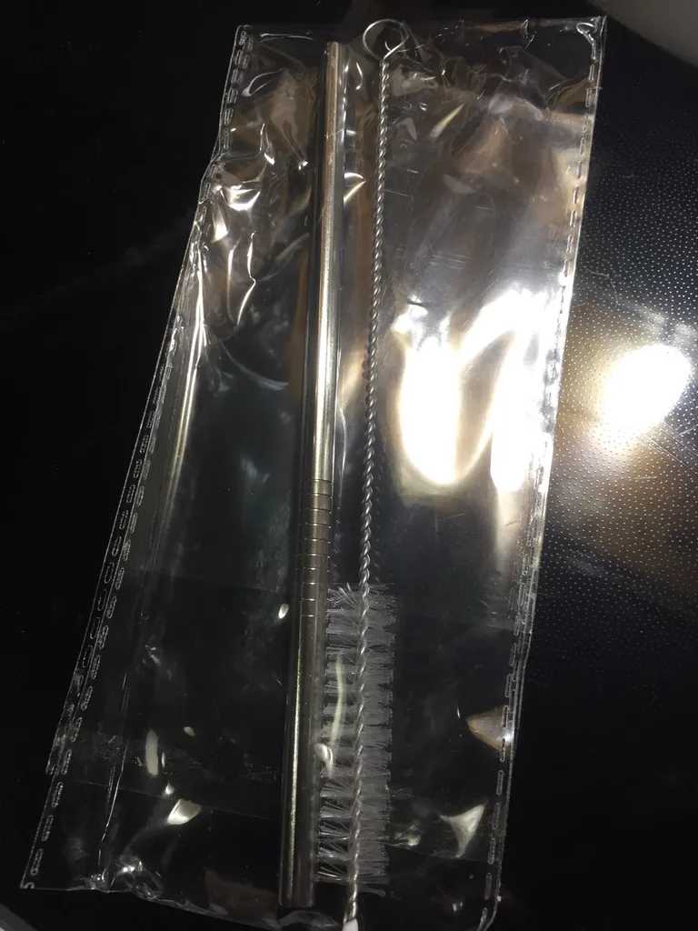 Stainless Steel Straw And Brush Cleaner photo 1