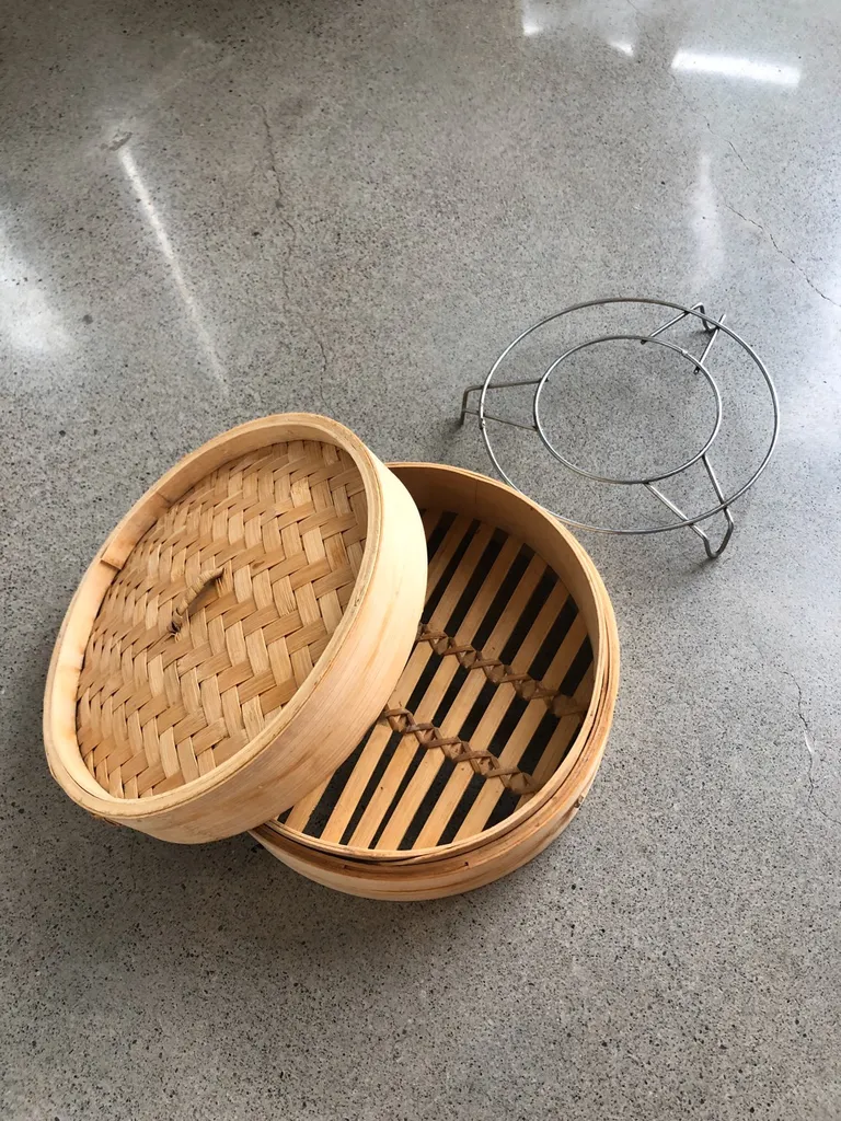 Bamboo Vegetable Steamer photo 1