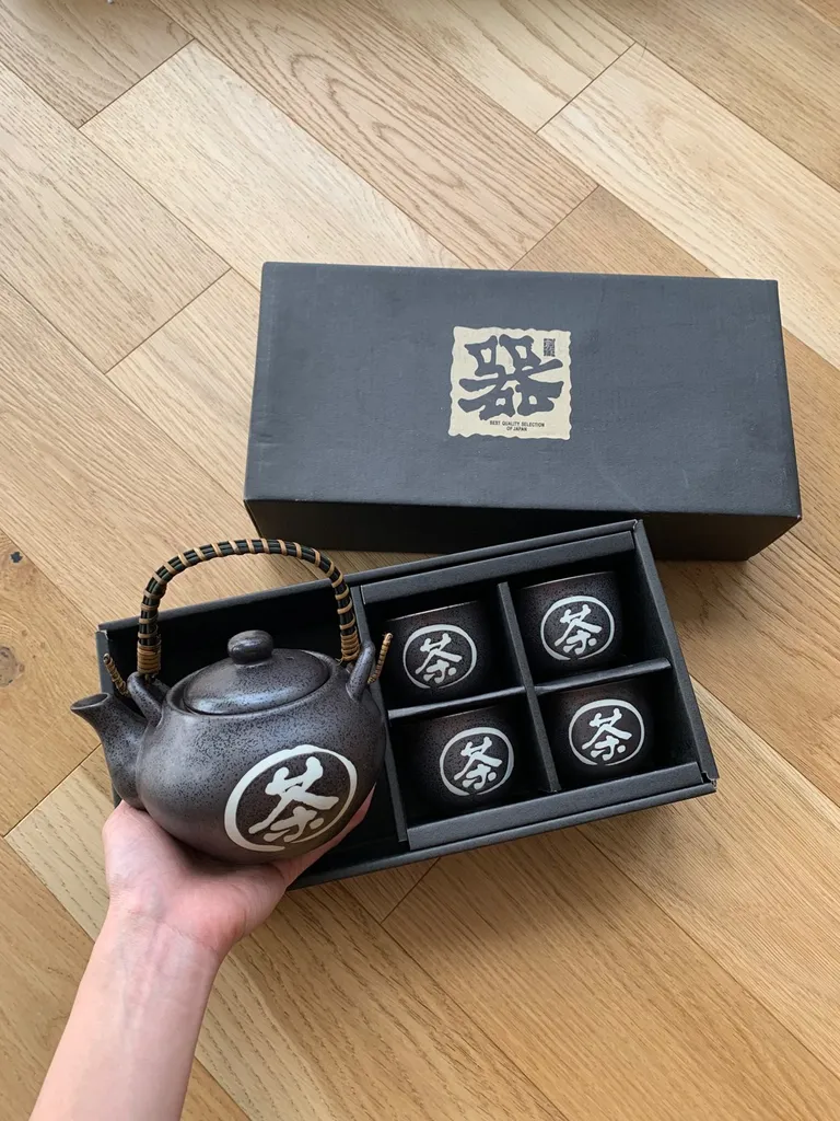 Japanese Tea Pot And Cups Set photo 1