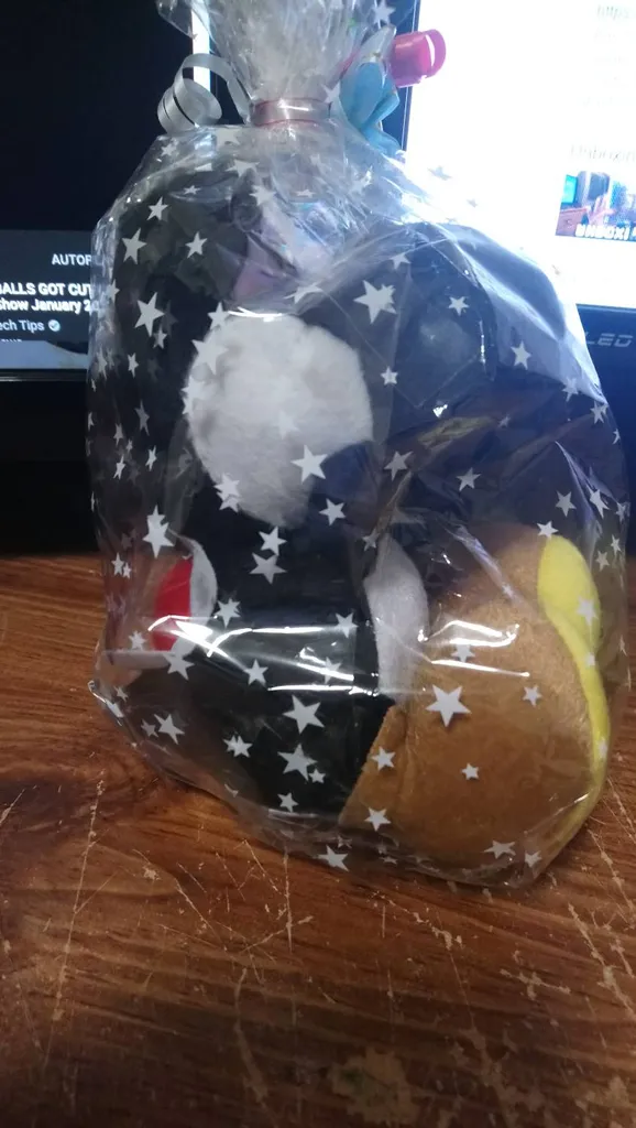 Yoshi Plushie (black) photo 1