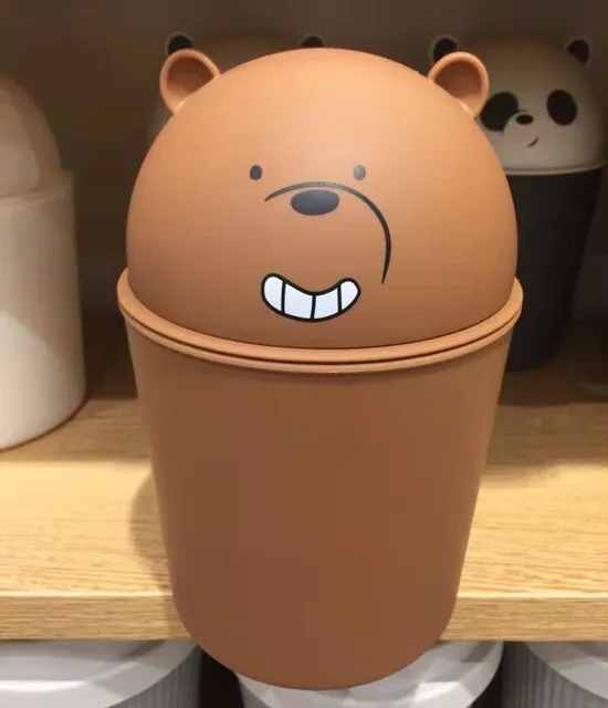 We Bare Bears Trash Can photo 1