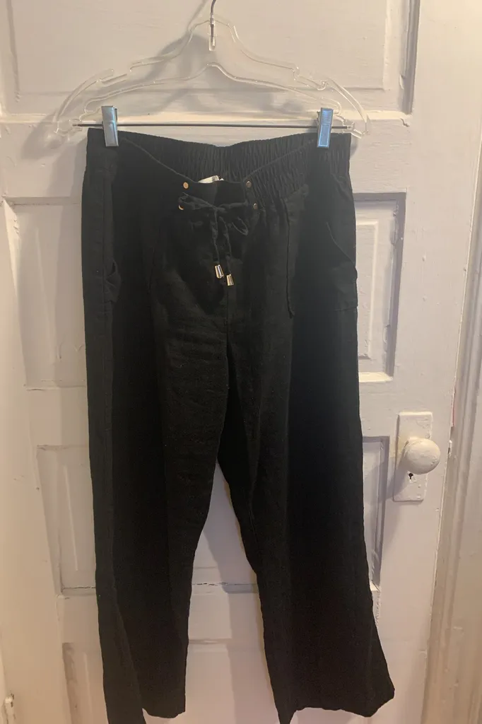 Linen-coton-rayon Pants photo 1