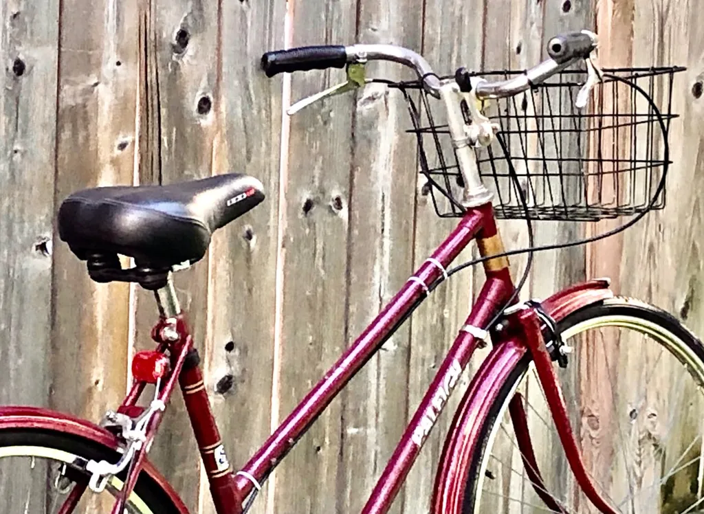 Stylish Wine Red Raleigh 5 speed Vintage  cruiser with new se... photo 1