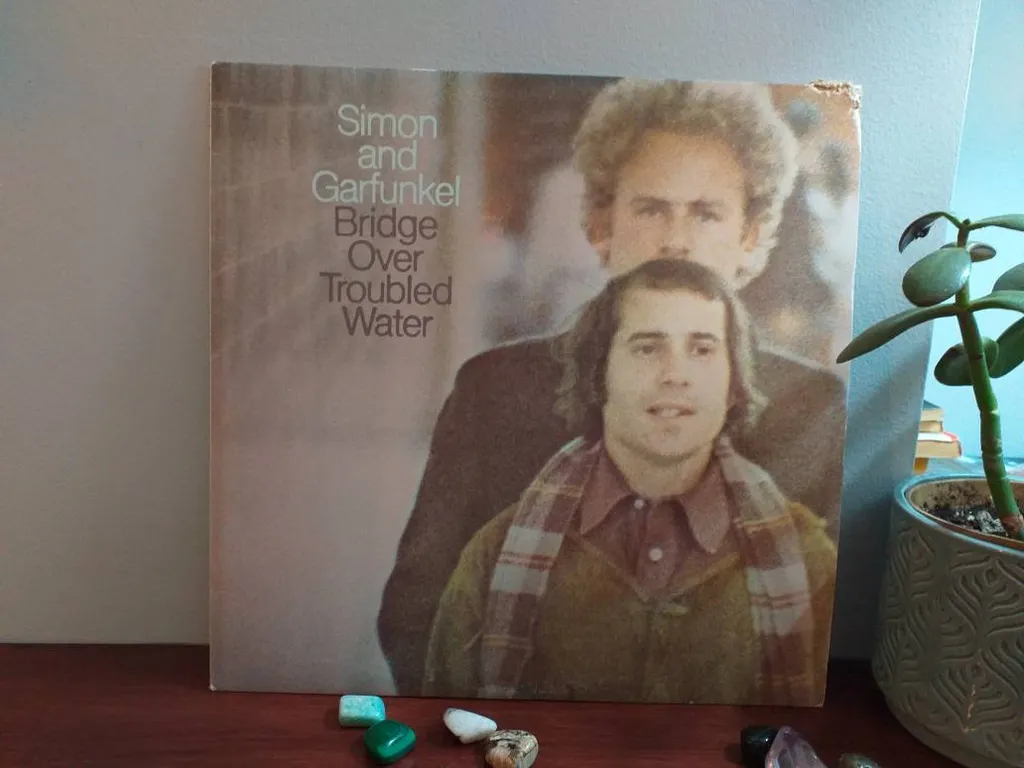Simon and Garfunkel Bridge Over Troubled Water LP vinyl Recor... photo 1