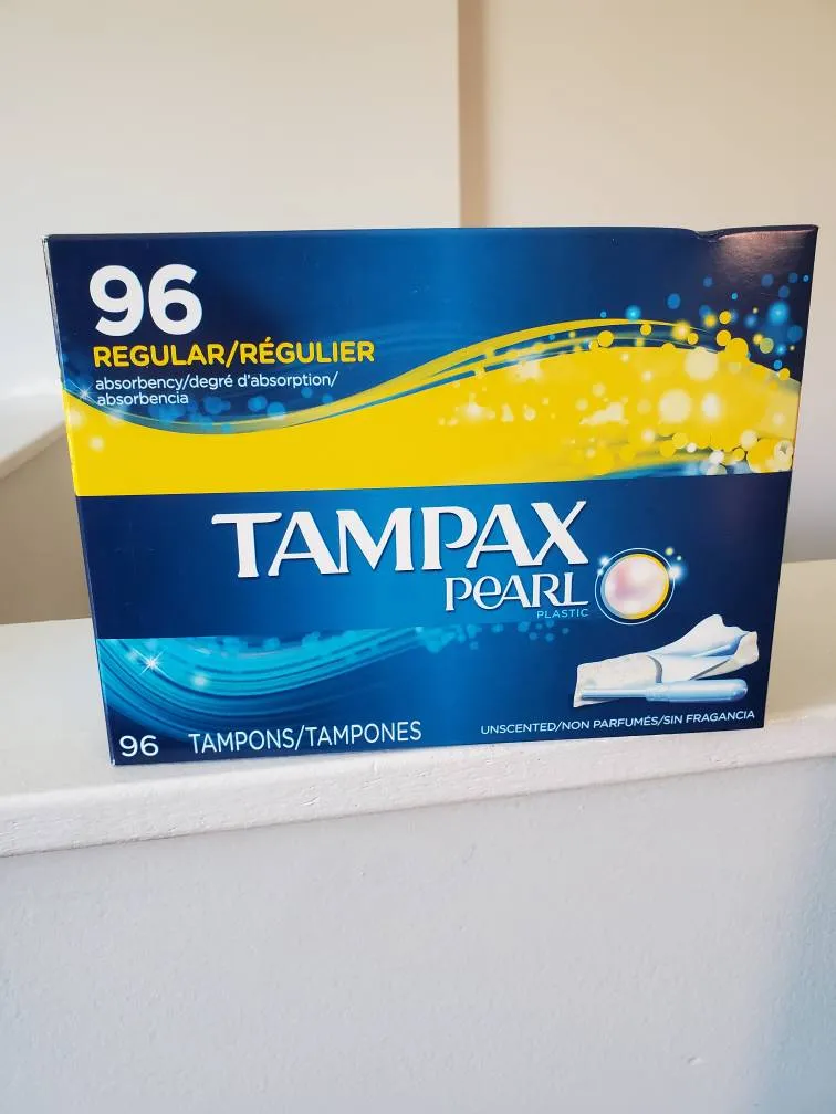 Tampax Pearl Regular Tampons (96 Pack) photo 1