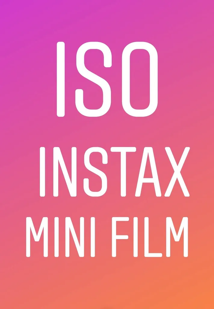 ISO Instax Mini Film by Fujifilm photo 1