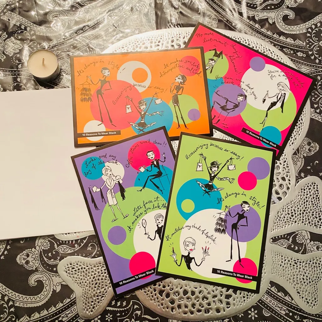 4 Occasion Cards 🖤 photo 1