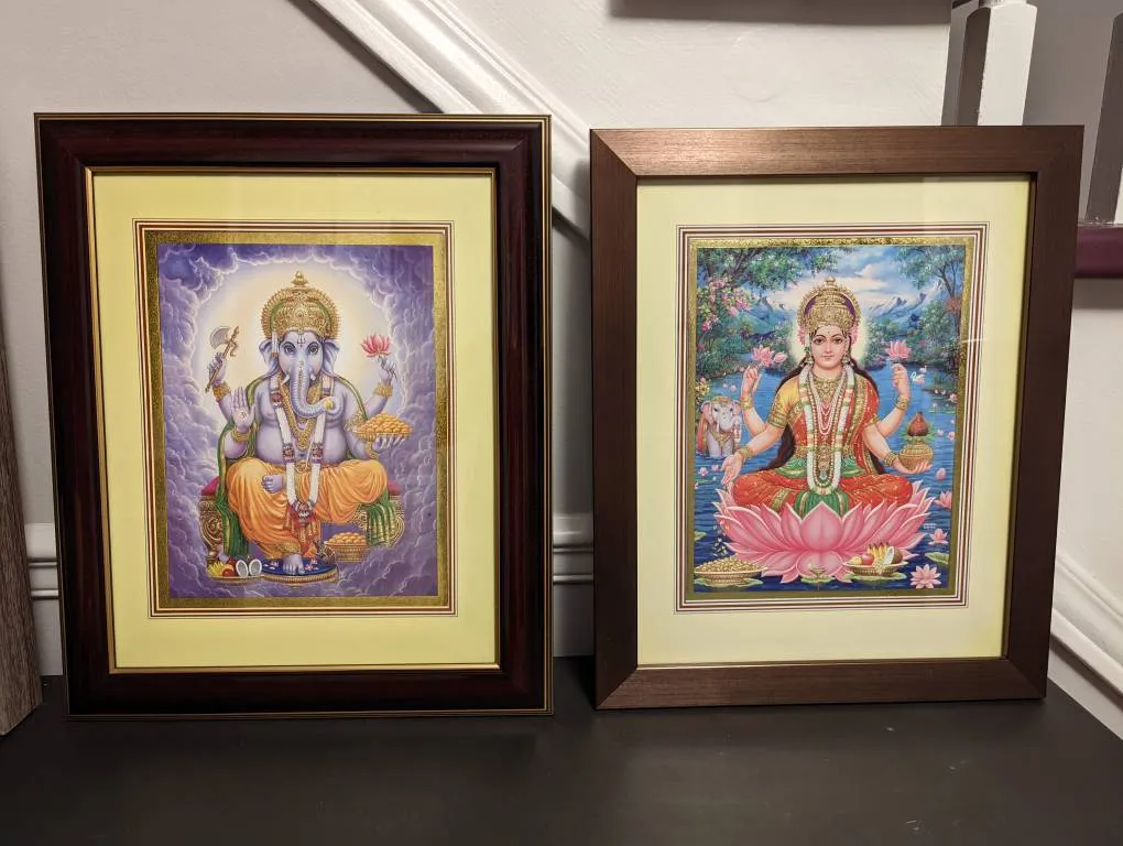 Goddess Lakshmi And Ganesh photo 1