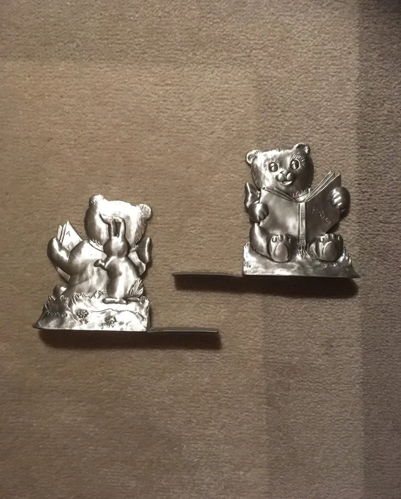 Pewter Bookends photo 1